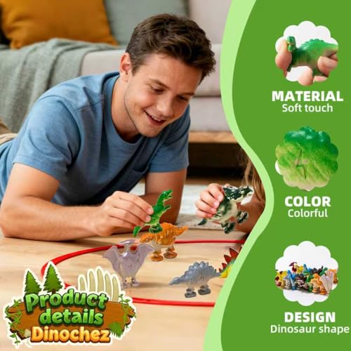 Juego de Mesa Dinochez Dinosaur Chess Set 2026 miniatura 6