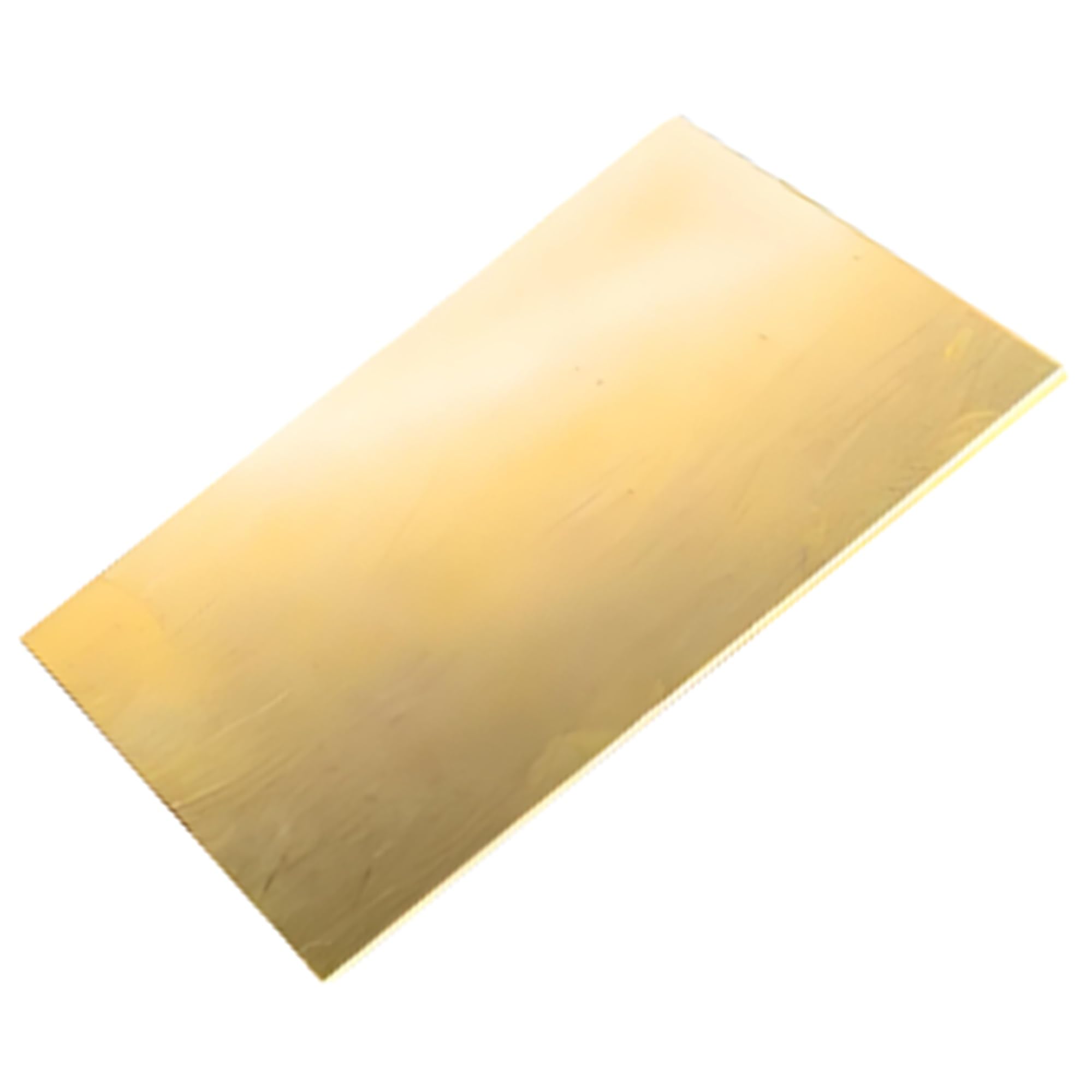 Einteiliges rechteckiges, hochglanzpoliertes H62-Messingblech | DIY geätztes Typenschild, leitfähige Dichtung, industrielle Verarbeitung, Kupferplatte(1mm*200mm*600mm)