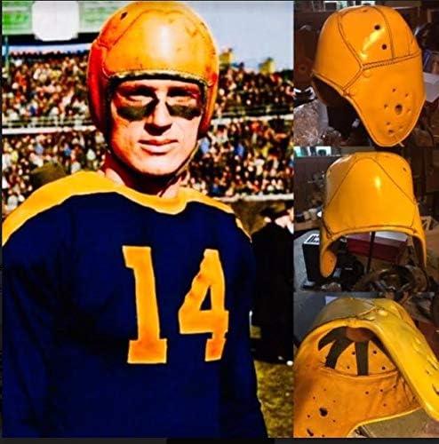 Old Greenbay Leather Don Hutson Football Helmet Replica