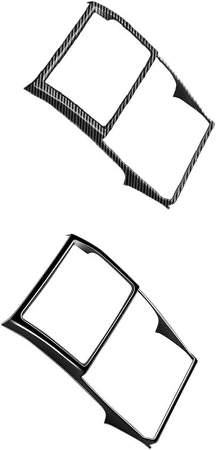 空調ベント 車用カーボンファイバーリアエアコンベントアウトレット