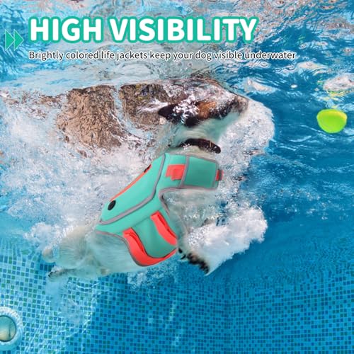 Sheripet Dog Life Vest, Good Visibility Pet Swimming Vest for Boating XS — view 3