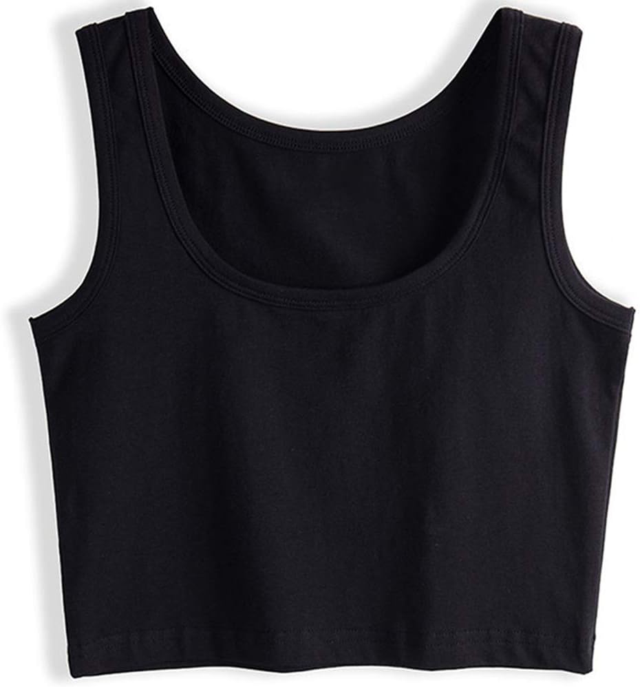 CUNLIN Womens Tank Top for Women Slim Sleeveless Tanks Basic Crop Tops
