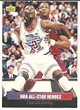 Patrick Ewing 1992-93 Upper Deck All-Star Weekend All-Star Heroes Card #14