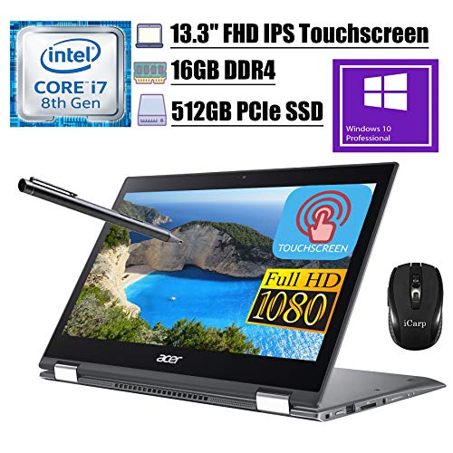 2020 Premium Acer Spin 5 13 2 in 1 Laptop 13.3