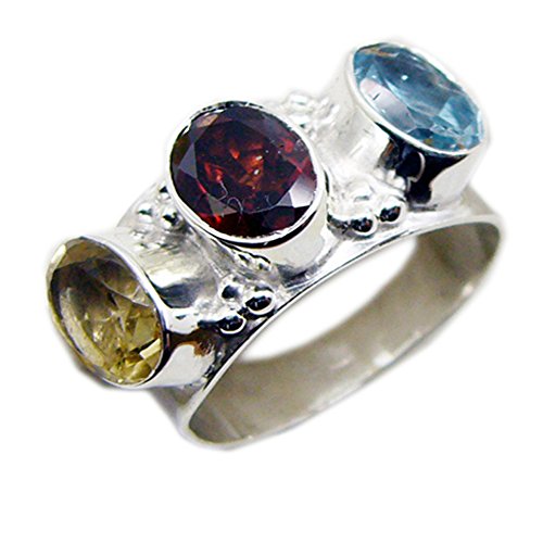 Alliance citrine ovale en argent : le cadeau d'anniversaire idéal