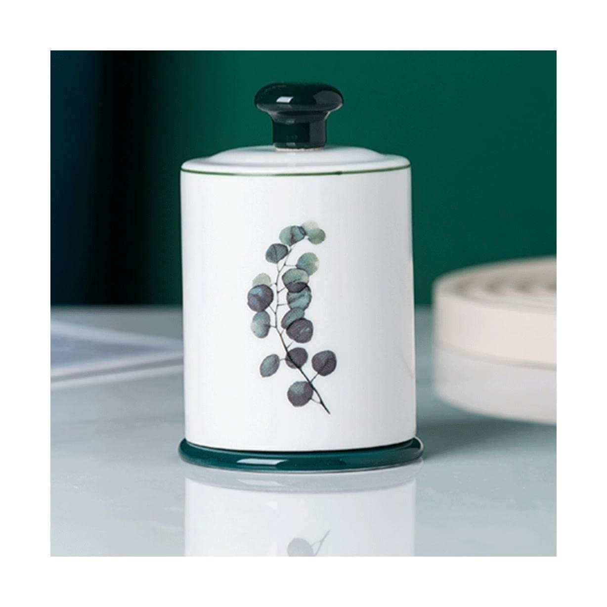 Wdwdw Style 6 Toothpicks Dispenser Toothpick Box Fashion Simple Holder Ceramic Container With Lid Holder Decoration For Kitchen Restaurant