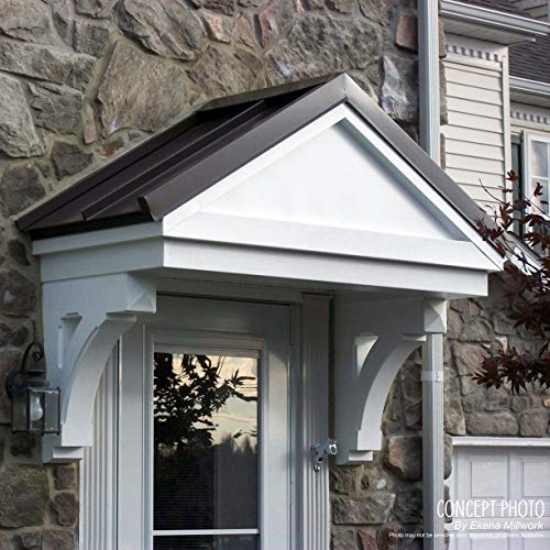 Ekena Millwork COR05X03X08ED 5 1/4-Inch W X 3 1/4-Inch D X 8 3/8-Inch H Edinburgh Corbel thumb #19