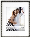 MCS 16x20 Inch Bead Frame with 11x14 Inch Mat Opening, Pewter (47600)