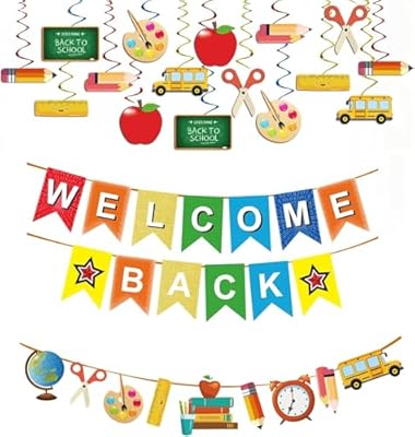 Welcome Back Banner Letras decorativas Banderín Guirnalda 5M Welcome Back Banner para fiesta Festival Celebración Regreso a la escuela Decoración Actividades familiares Decoración, back to school2025 | Ya disponible en tu tienda friki favorita! En mundofriki.es! Welcome Back Banner Letras decorativas Banderín Guirnalda 5M Welcome Back Banner para fiesta Festival Celebración Regreso a la escuela Decoración Actividades familiares Decoración, back to school2025 | Ya disponible en tu tienda friki favorita! En mundofriki.es!