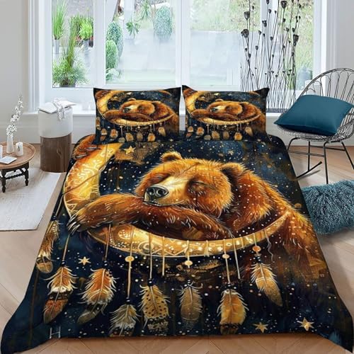 Housses de couettes microfibre imprimé animalier haute définition