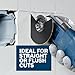 BOSCH OSL312T 3-1/2 In. Starlock Oscillating Multi Tool Grout & Abrasive Titanium-Coated Bi-Metal Segmented Saw Blade for Applications in Wood, Wood with Nails, Drywall, PVC, Metal (Nails and Staples)