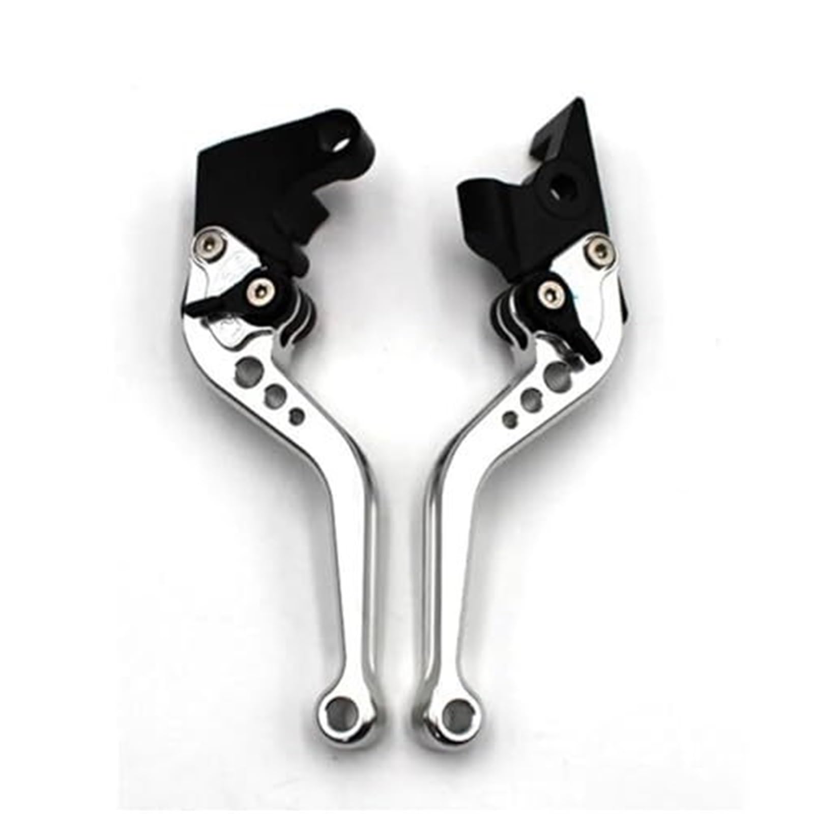 Flbzblkasl Silver Motorcycle Short Brake Clutch Levers Motorcycle Brake Lever Cnc Alnuminum Short Clutch Levers For Benelli For Leoncino 500 For Leoncino500 For Leonine For Leoninex 2016-2017