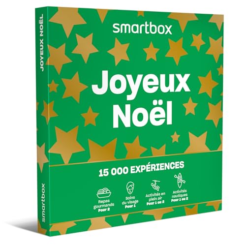 Idée cadeau Noël originale Smartbox pour une ou deux personnes