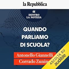 Diseño de la portada del título Quando parliamo di scuola?