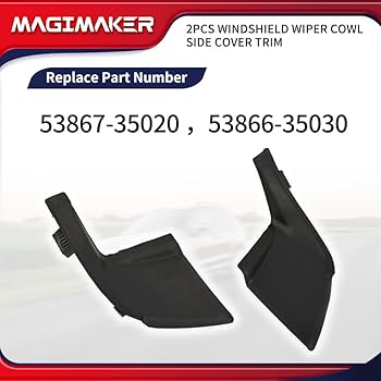 Amazon.com: Magimaker 2Pcs Windshield Wiper Cowl Side Cover