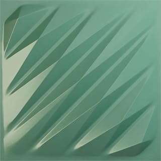 Ekena Millwork 19 5/8"W x 19 5/8"H Arrow EnduraWall Decorative 3D Wall Panel, Sea Mist (12-Pack for 32.04 Sq. Ft.