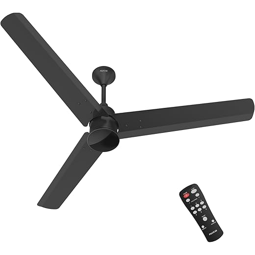 Polycab Silencio Mini 1200mm 5 Star BLDC Remote Ceiling fan