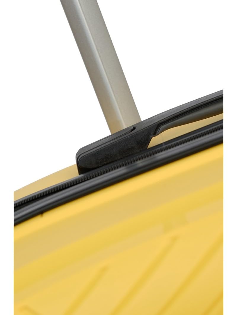 Maleta Cabina Tony Seúl Expandible Amarillo Polipropileno 55x40x20 cm 4 Ruedas Giratorias 360° 2.7 kg