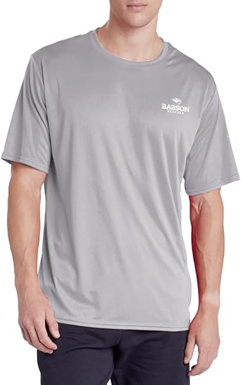 Official NCAA Collegiate Mens Sport Active T-Shirt Left Chest Logo Athletic Heather Collection
