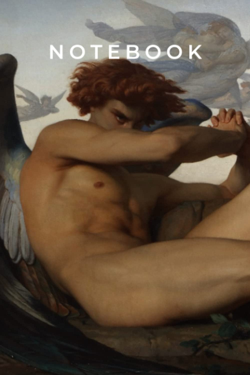 Fallen Angel Notebook (Alexandre Cabanel): 100 Pages Composition Notebook / Journal