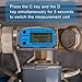 Xuhal 2 Pcs Digital Turbine Flow Meter Fuel Flow Meter Electronic Fuel Meter with Digital Display Gas Oil Fuel Flow Meter Water Flow Meter ±1% Accuracy for Measure Diesel Kerosene Gasolin (1 Inch)