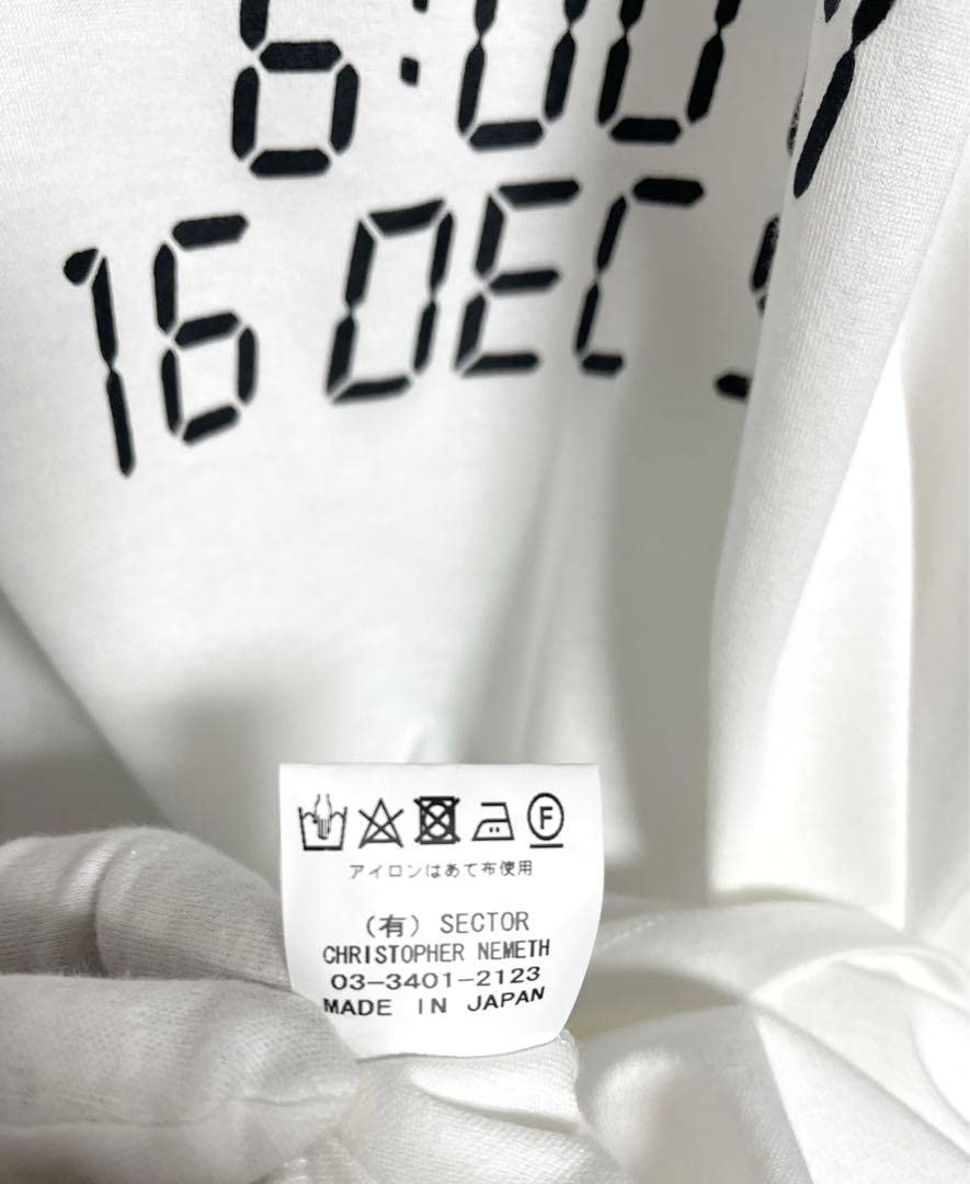 クリストファーネメス白長袖シャツ Shirt – Christopher Nemeth