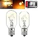 MASUNN 15W/25W 120V E12 Lampada A Incandescenza Glass Lampadina Frigorifero Sale Forno - 25w