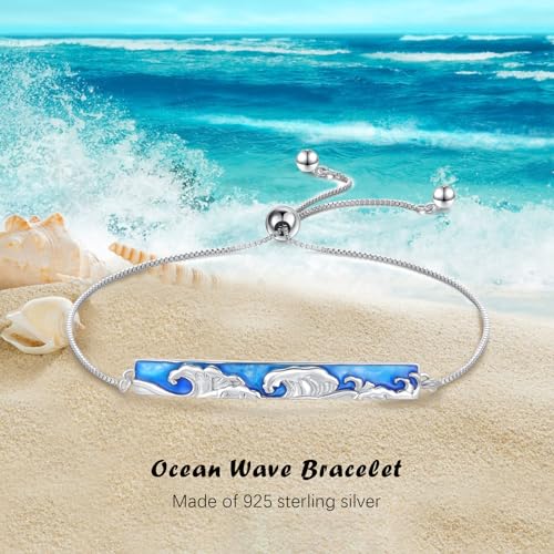 Image of Dragonfly Bracelet 925 Sterling Silver Butterfly Bracelet Adjustable Celtic Moon Bracelet Irish Celtic Jewelry Gifts for Women