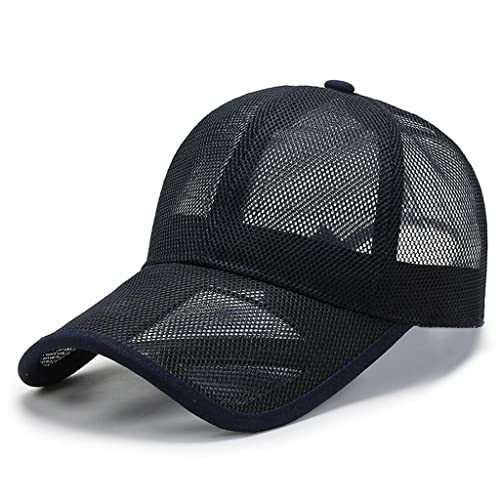 Casquette de baseball sport anti-transpiration avec filet pour homme actif