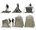 Lightspeed Outdoors 3-in-1 Privacy Tent, Changing Room, Green