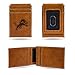 NFL Rico Industries Laser Engraved Front Pocket Wallet, Detroit Lions