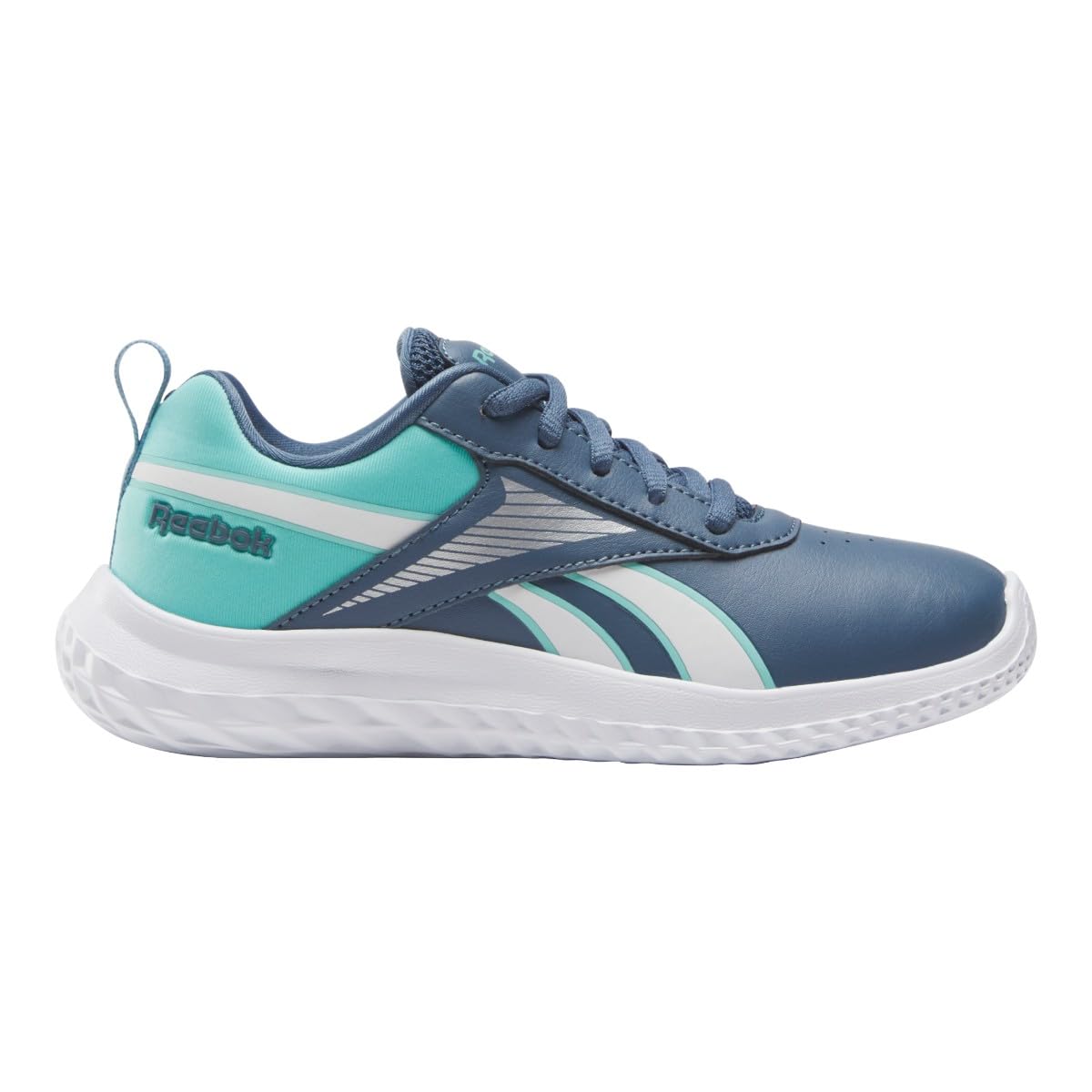 Reebok Womens Rush Runner 5 Syn Sneaker, Shadow Aiaqua Ftwrwhite, 6 UK