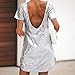 Vestido Fiesta Mujer Vestido De Fiesta Sexy Clubwear con Lentejuelas Sin Espalda...