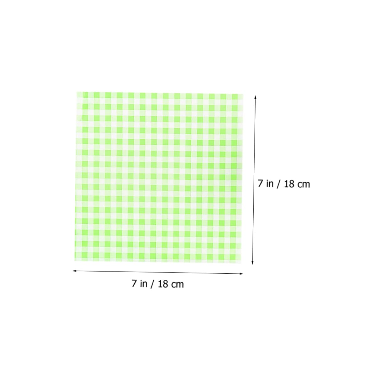 KICHOUSE Baked Goods Packaging Paper 100 Sheets of Sandwich Paper 18x18cm Greaseproof for Bakeries