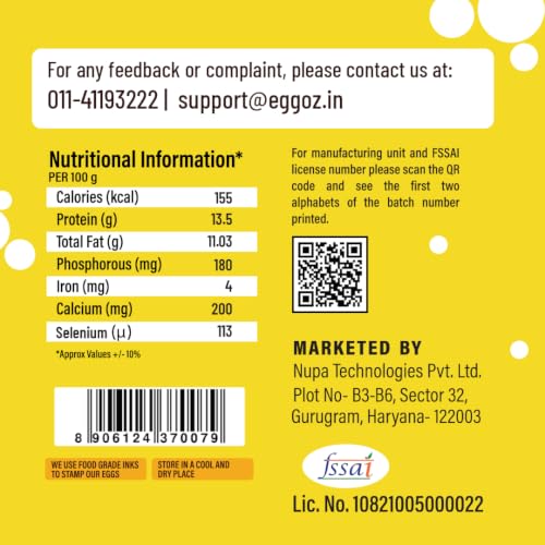 Image of Eggoz Amino Acid Enriched Brown Eggs, 10 Pieces