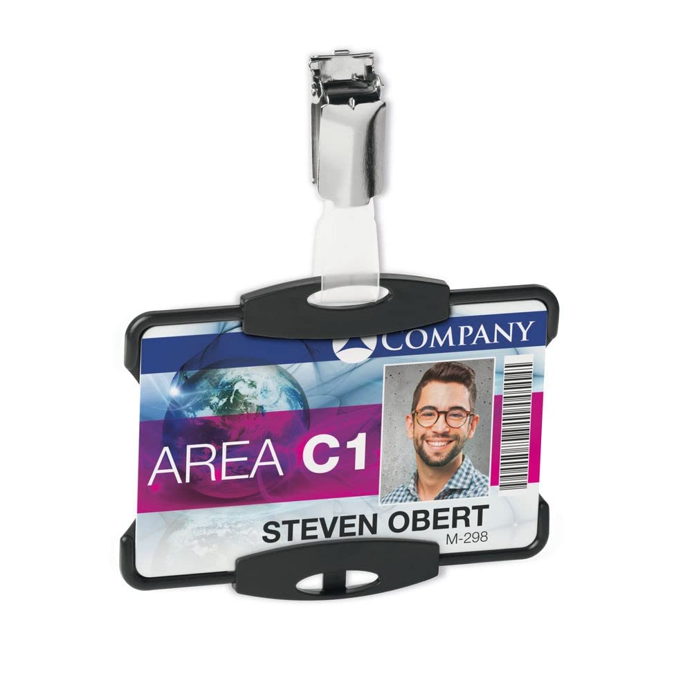 Durable ECO 1 ID Card Holder Black 898801