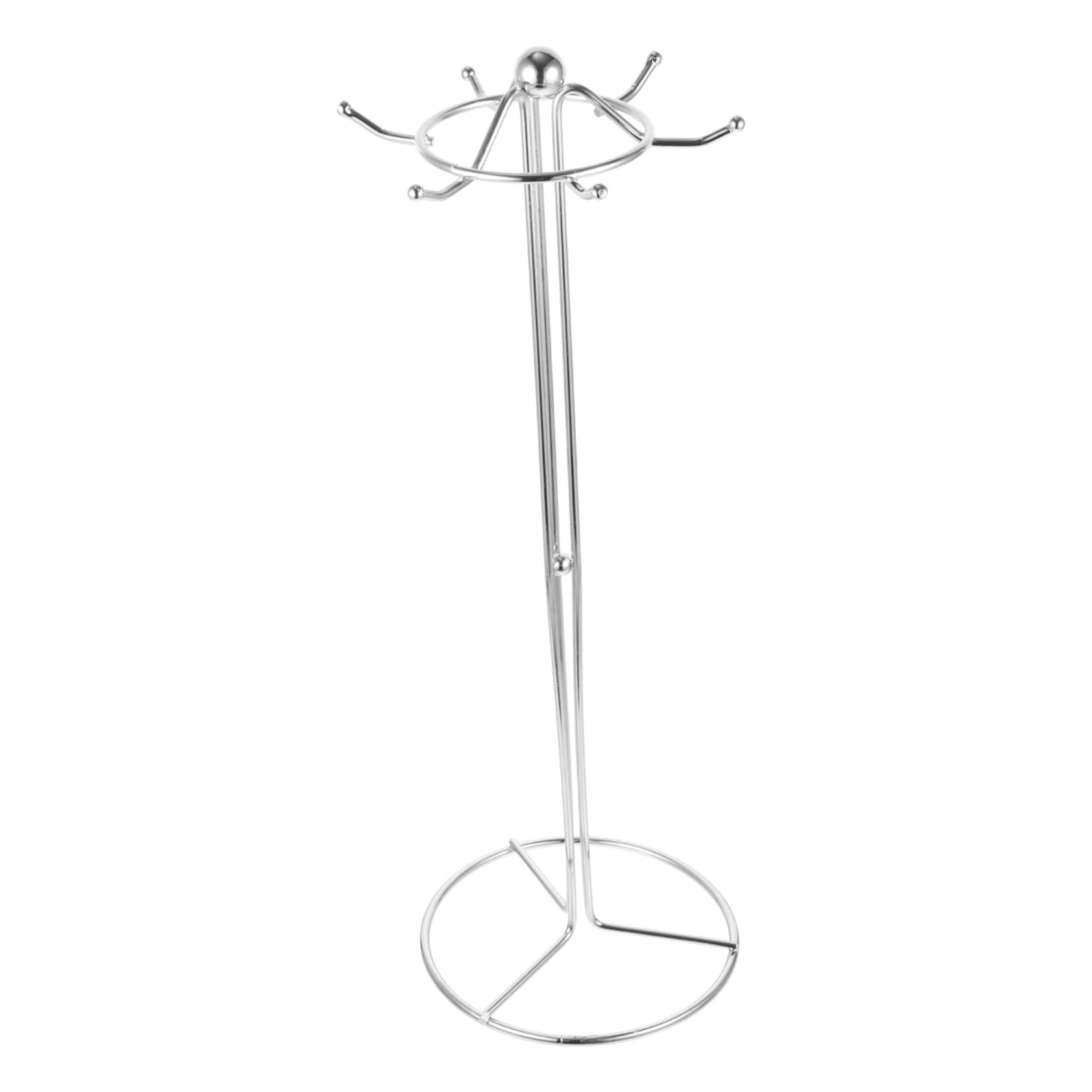 GRIRIW Add Style to Your Kitchen Ladle Holder Spoon Rest Chopstick Storage Cutlery Stand Iron Ladle Holder 6 Hook Kitchen Shelf