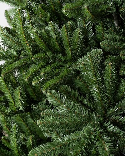 Image of Balsam Hill 6 ft Unlit Classic Blue Spruce - Artificial Christmas Tree with Premium Stand for Indoor Holiday Decorating