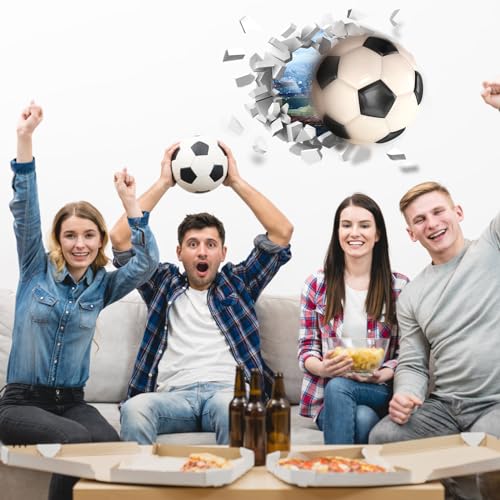 Vinilo 3D de fútbol 75x70 cm, 2 planchas miniatura 5