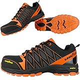 Goodyear Sicherheitsschuhe 15363WT Black Edition Arbeitsschuhe Schwarz Orange S3 - SRC Gr. 36-48 Größe 37
