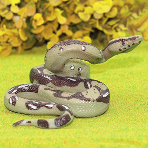 Dan&Dre Cobra de borracha realista de Halloween brinquedo de cobra assustadora para decoração de fes