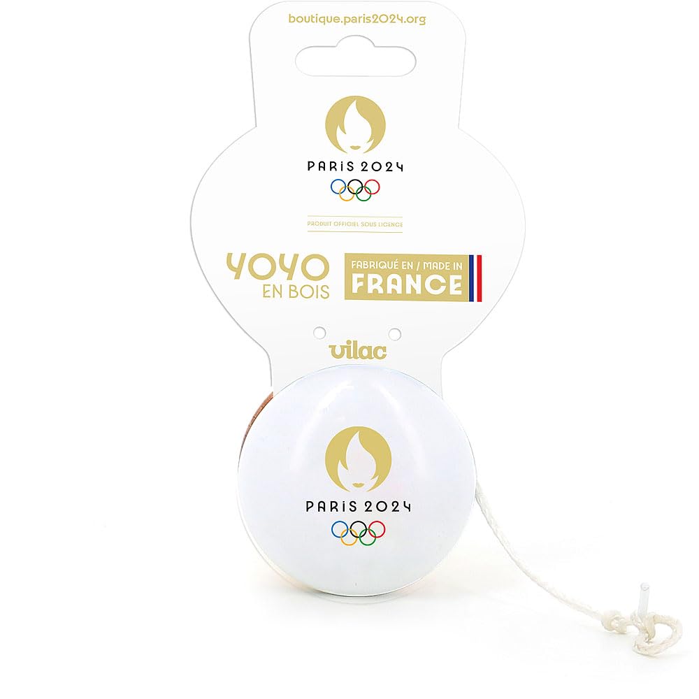 Vilac - Edycja specjalna na Igrzyska Olimpijskie 2024 - Yoyo - Oficjalnie licencjonowana zabawka - Zabawka dla dzieci od 5 lat - Unikalna zabawka - Wyprodukowano we Francji - 240800