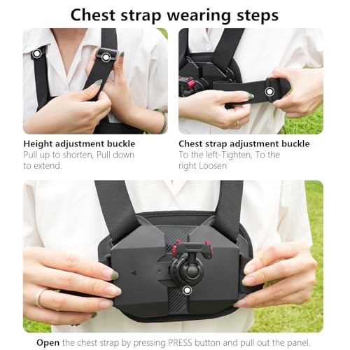 NEOSOU Insta360 Chest Mount