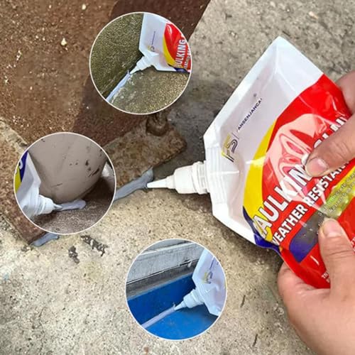 Pegamento sellador impermeable para grietas de concreto 2 piezas miniatura 5
