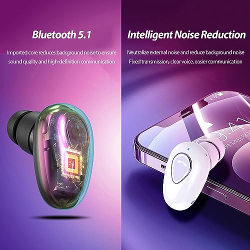 Auricular inalámbrico mini mono Xmenha Bluetooth en oído miniatura 6