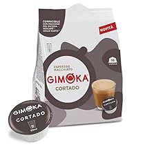 Gimoka – Compatibile Per Nescafé – Dolce Gusto – 64 Capsule – Gusto CORTADO – Made In Italy – 4 Confezioni Da 16 Capsule