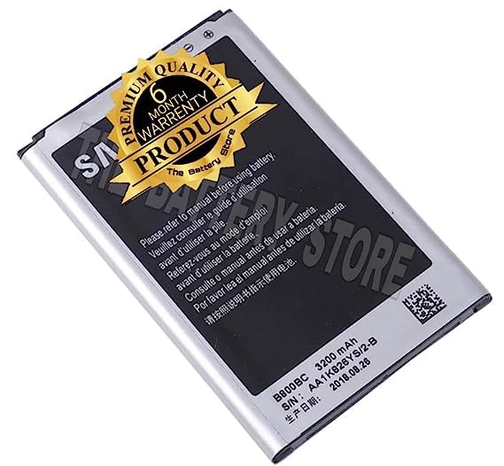 Image of THE BATTERY STORE Original B800BE Battery for Samsung Galaxy Note 3 N9000 N900 N900A N900T Battery with 6 Month Warranty**** (PPP108)