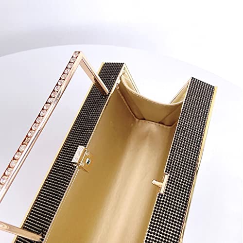 Image of Women Retro Crossbody Bag Rhinestone Fun Unique Evening Clutch Purses for Women