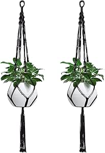 koitoy Makramee Blumenampel Hängeampel für Innen Außen hängende
