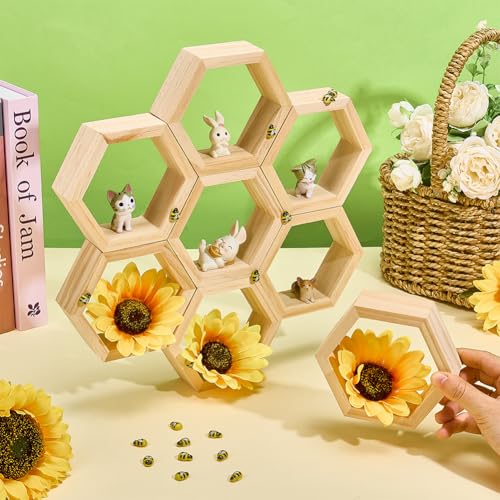 Signe table flottant hexagonal et stand cupcake pour stabiliser vos buffets - 4